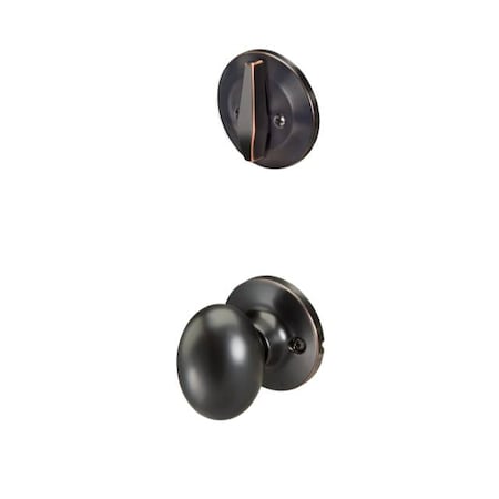 Yale Active Interior Handleset Trim Waycross Knob Oil Rubbed Bronze Finish WASCIP10BP